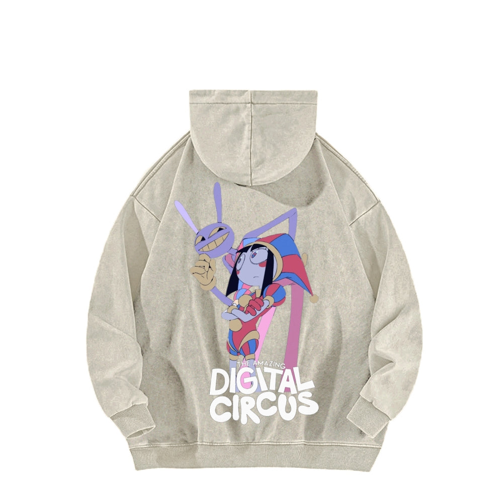 The Amazing Digital Circus Unisex Washed Hoodie 2601000454