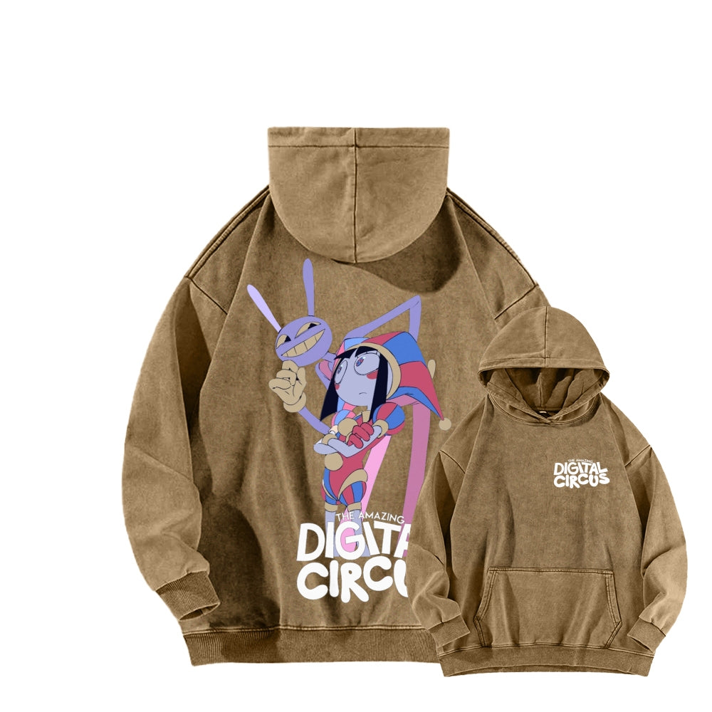 The Amazing Digital Circus Unisex Washed Hoodie 2601000454