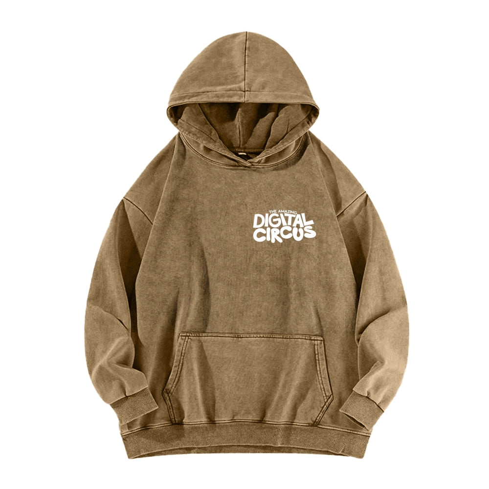 The Amazing Digital Circus Unisex Washed Hoodie 2601000454