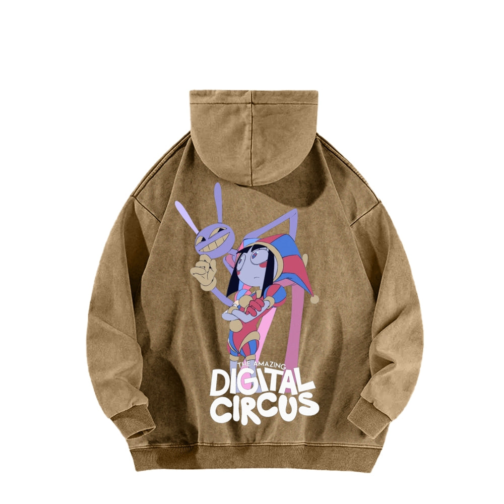 The Amazing Digital Circus Unisex Washed Hoodie 2601000454