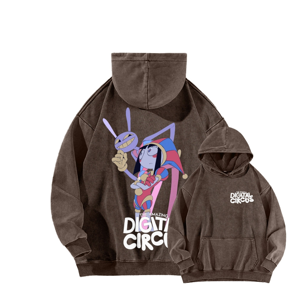 The Amazing Digital Circus Unisex Washed Hoodie 2601000454