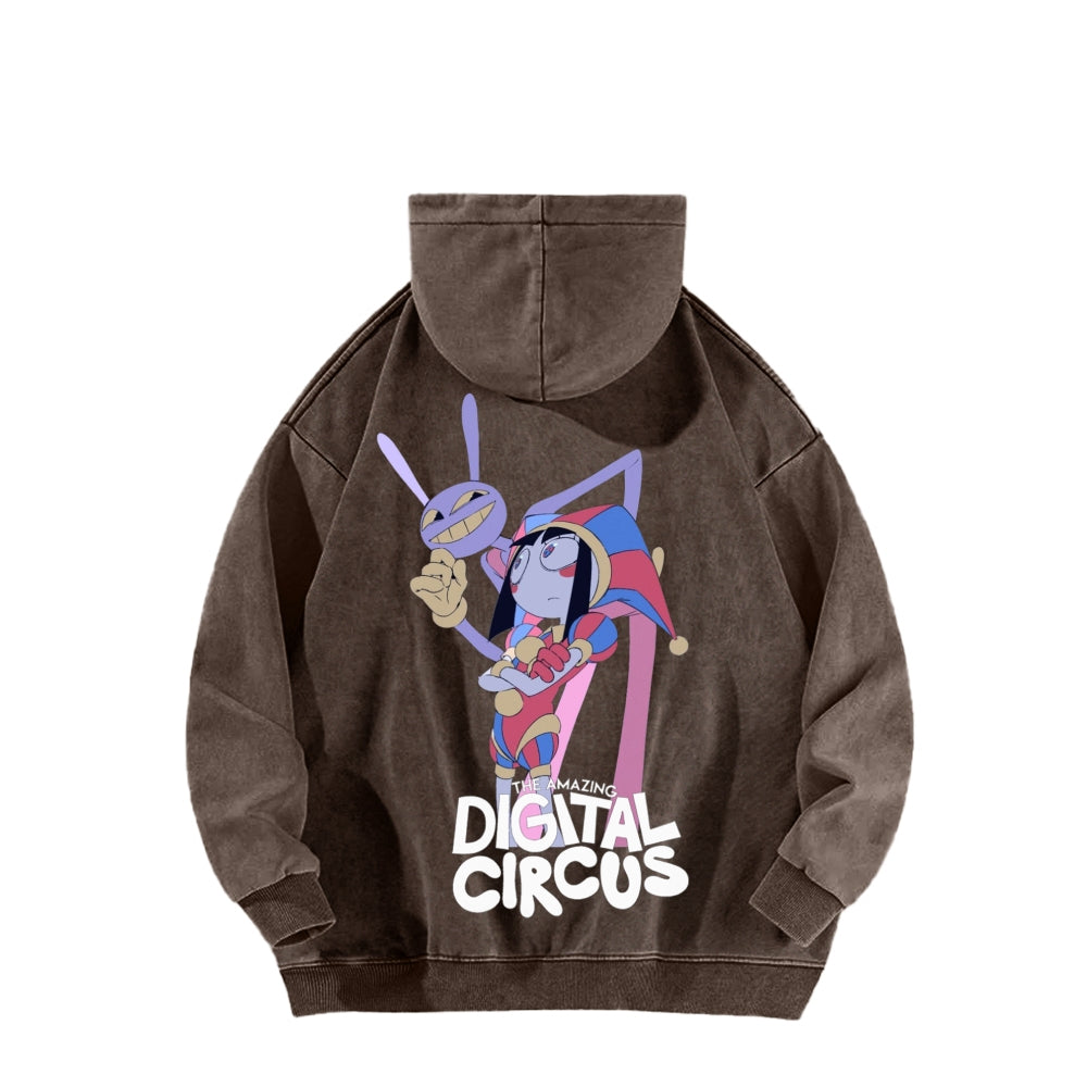 The Amazing Digital Circus Unisex Washed Hoodie 2601000454