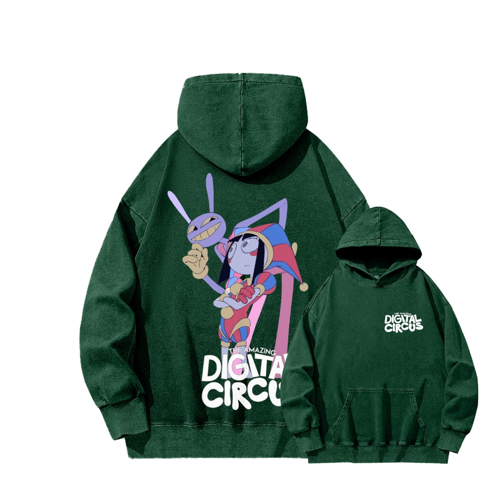 The Amazing Digital Circus Unisex Washed Hoodie 2601000454