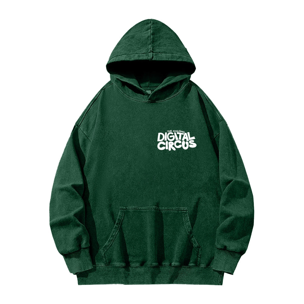 The Amazing Digital Circus Unisex Washed Hoodie 2601000454