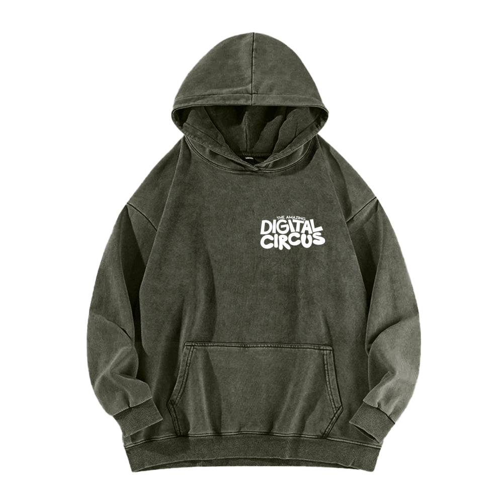 The Amazing Digital Circus Unisex Washed Hoodie 2601000454