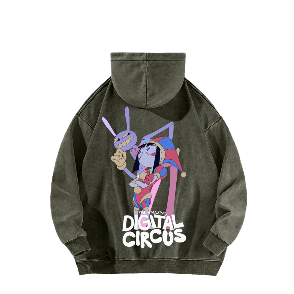 The Amazing Digital Circus Unisex Washed Hoodie 2601000454