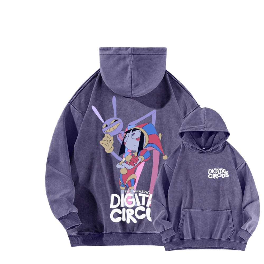 The Amazing Digital Circus Unisex Washed Hoodie 2601000454
