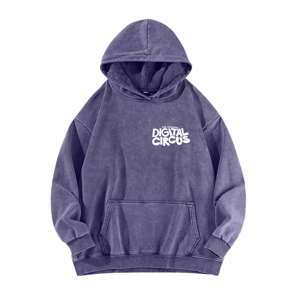 The Amazing Digital Circus Unisex Washed Hoodie 2601000454