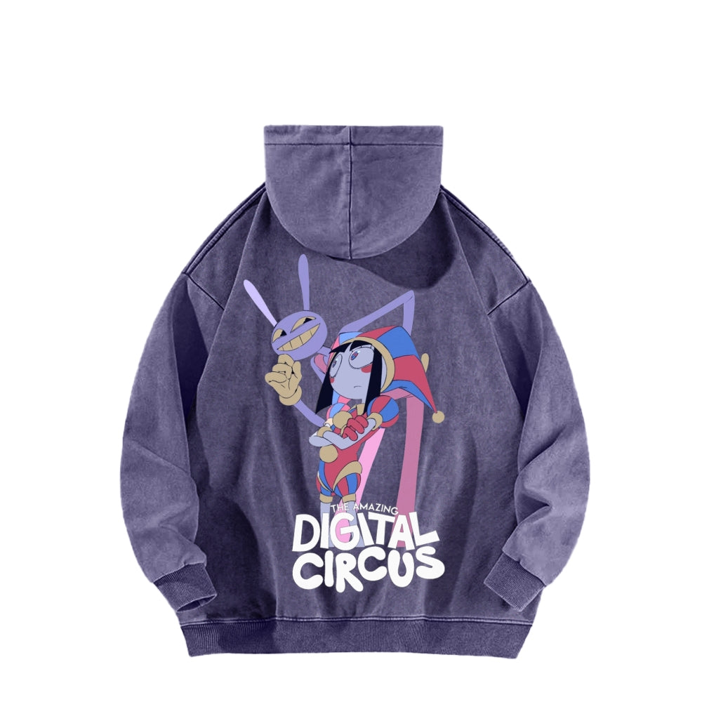 The Amazing Digital Circus Unisex Washed Hoodie 2601000454