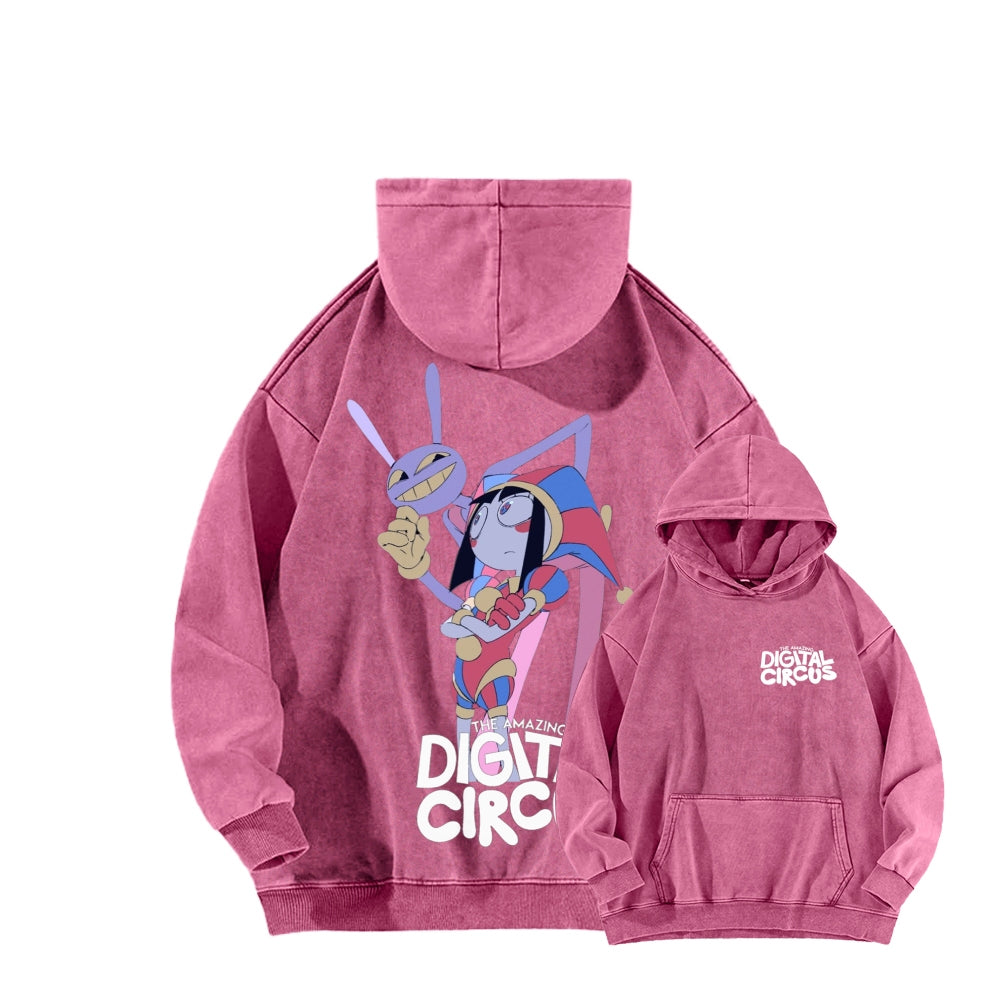 The Amazing Digital Circus Unisex Washed Hoodie 2601000454