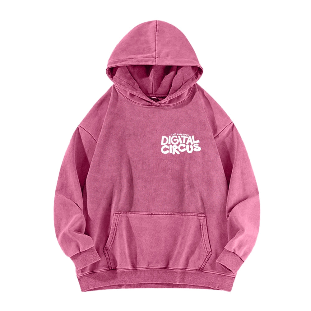 The Amazing Digital Circus Unisex Washed Hoodie 2601000454