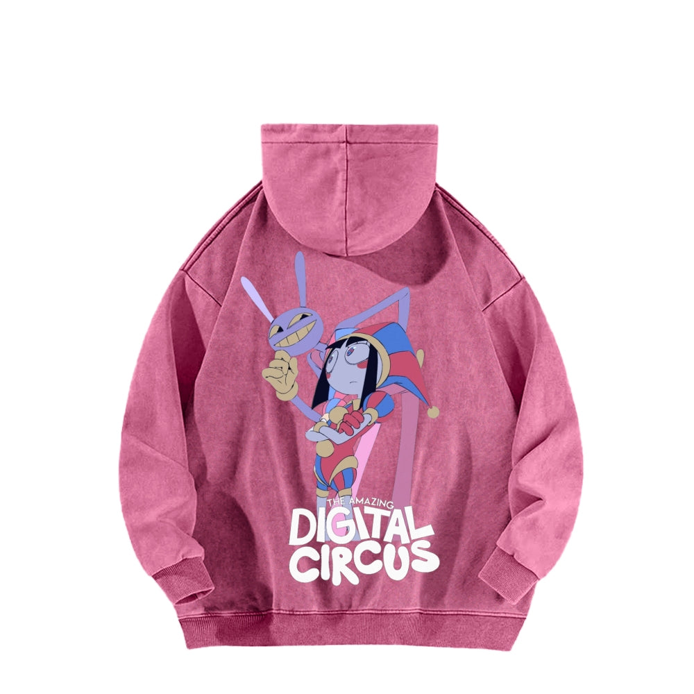 The Amazing Digital Circus Unisex Washed Hoodie 2601000454