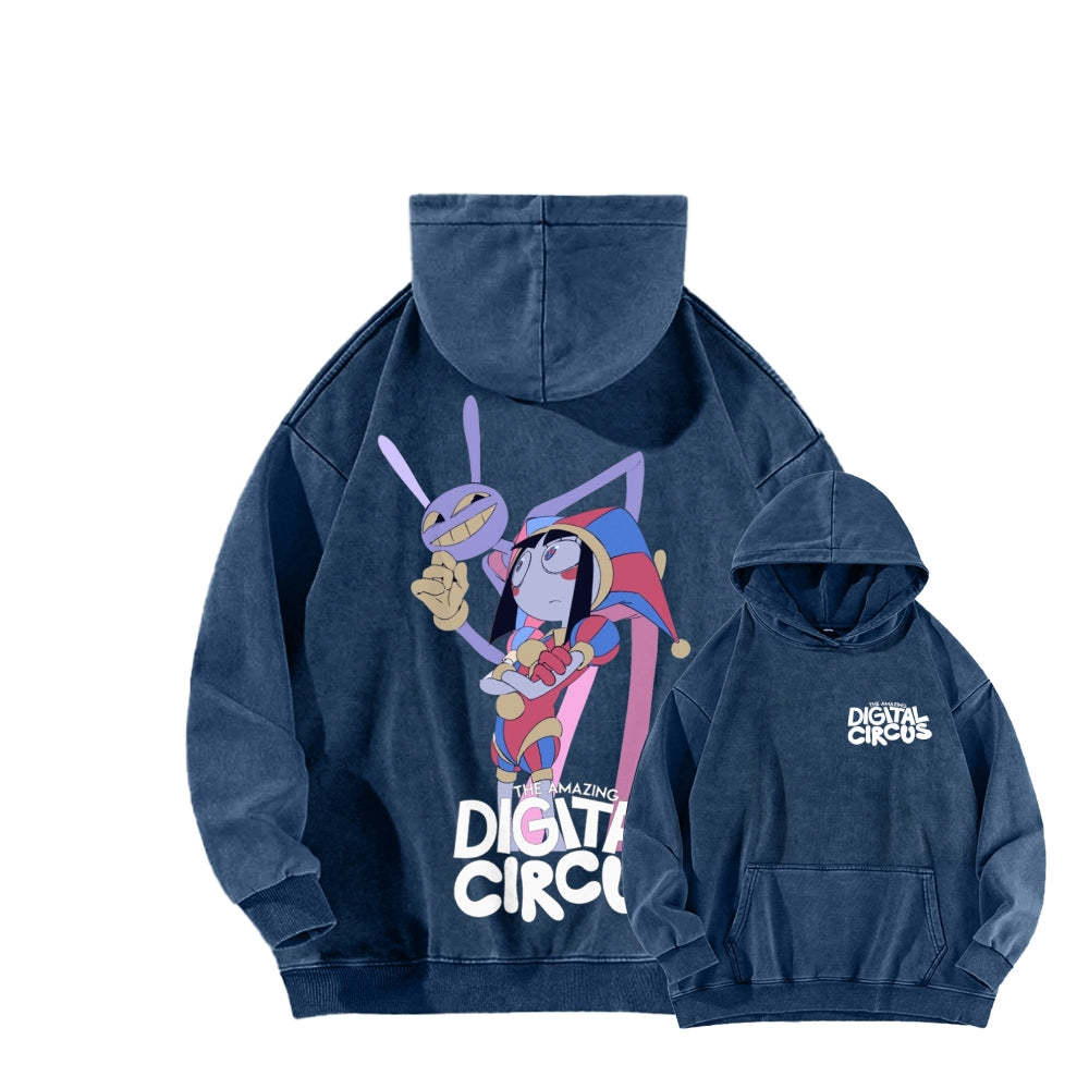 The Amazing Digital Circus Unisex Washed Hoodie 2601000454
