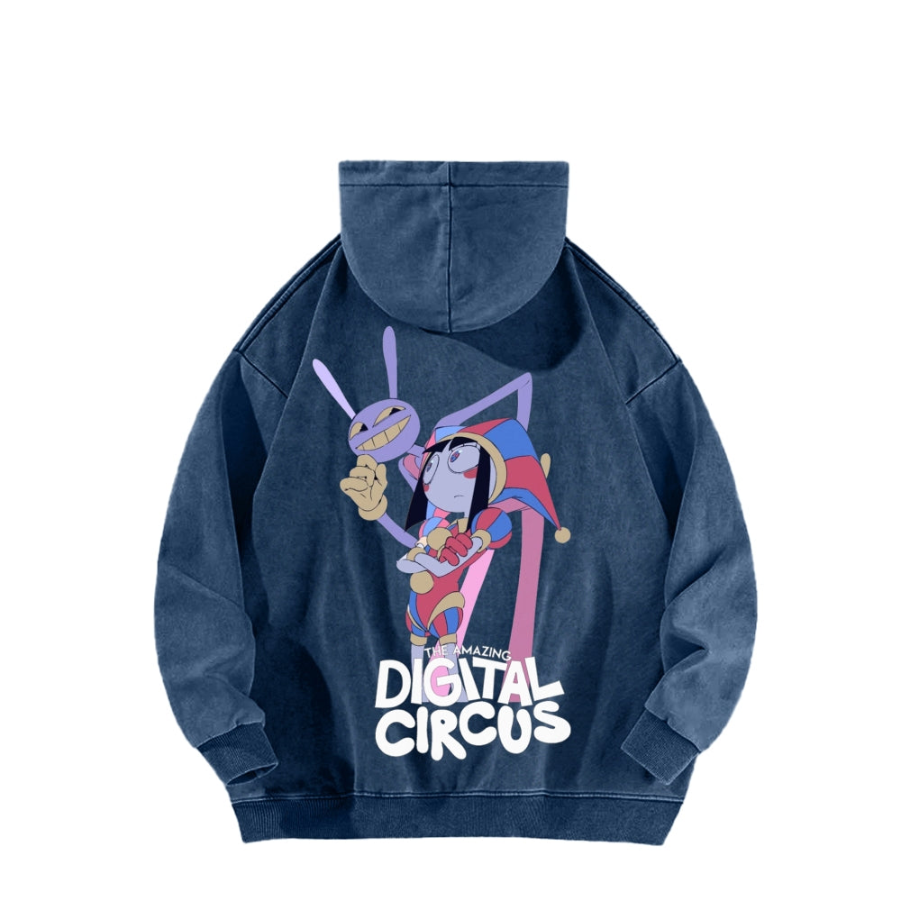 The Amazing Digital Circus Unisex Washed Hoodie 2601000454