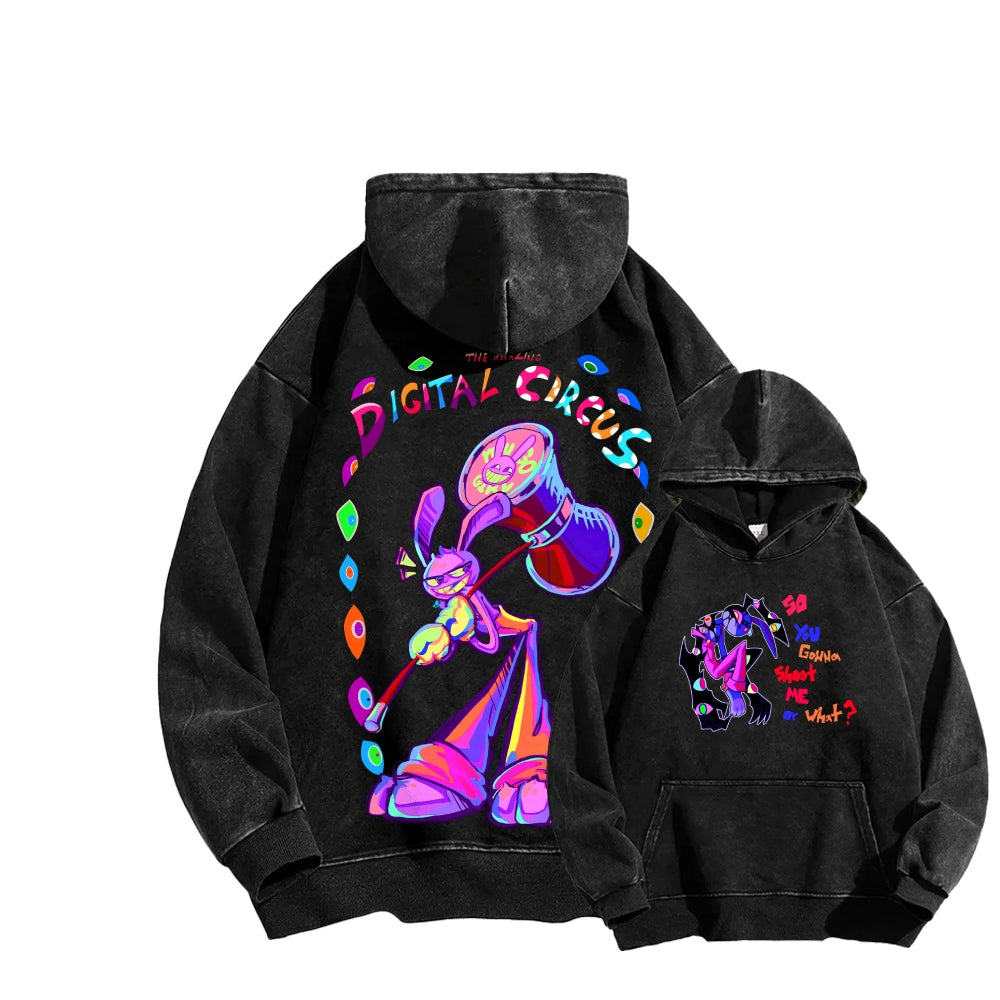 The Amazing Digital Circus circus Unisex Washed Hoodie 2601000777