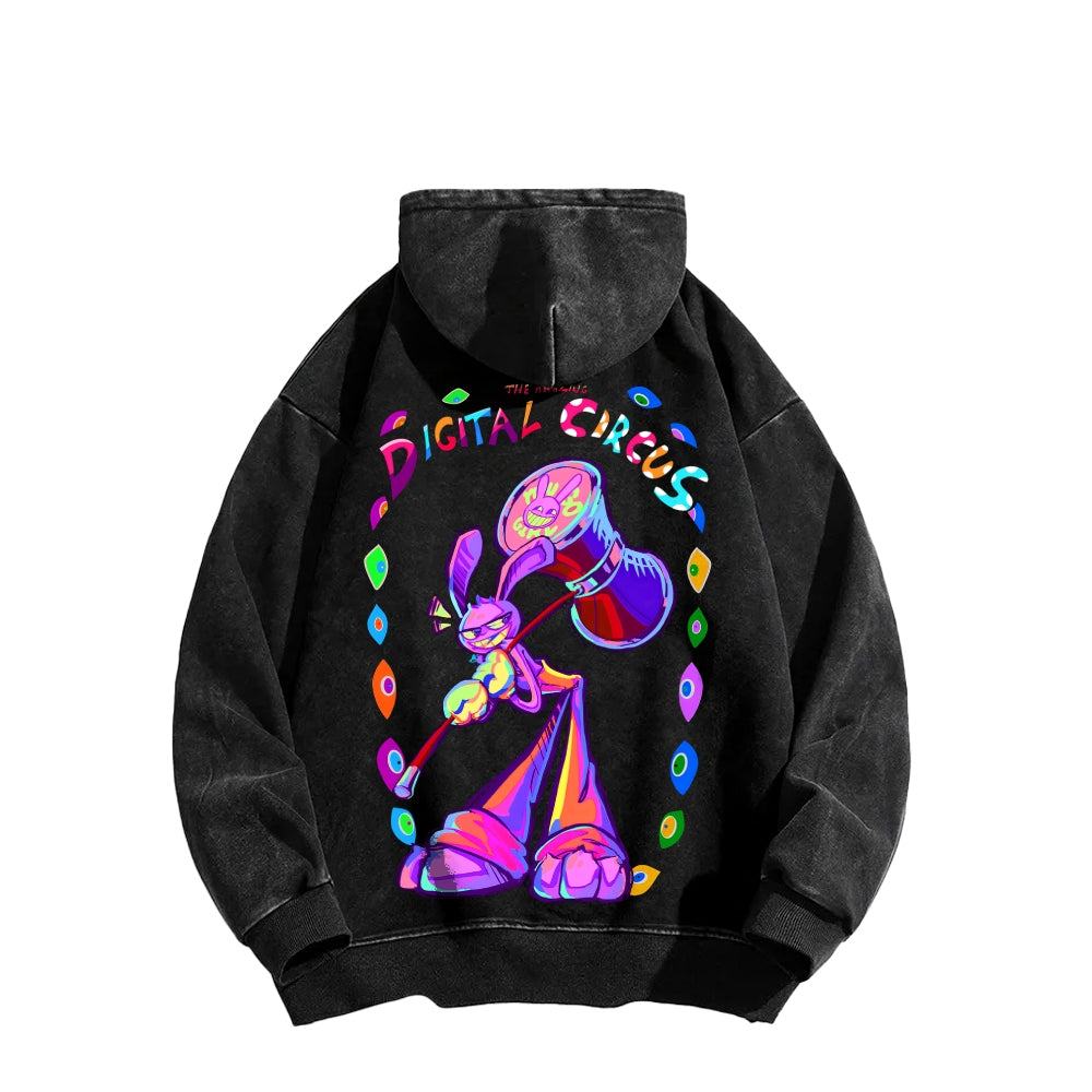 The Amazing Digital Circus circus Unisex Washed Hoodie 2601000777