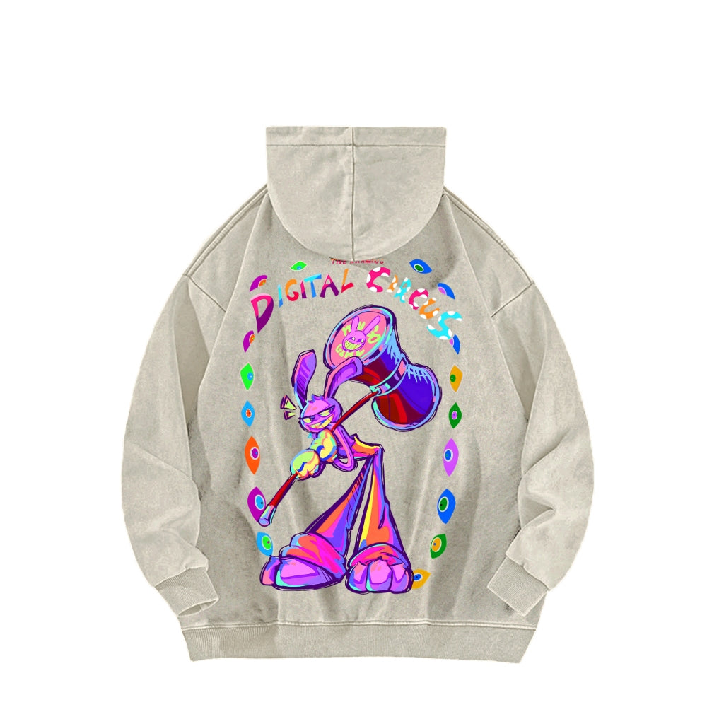 The Amazing Digital Circus circus Unisex Washed Hoodie 2601000777