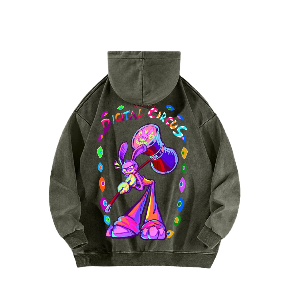 The Amazing Digital Circus circus Unisex Washed Hoodie 2601000777