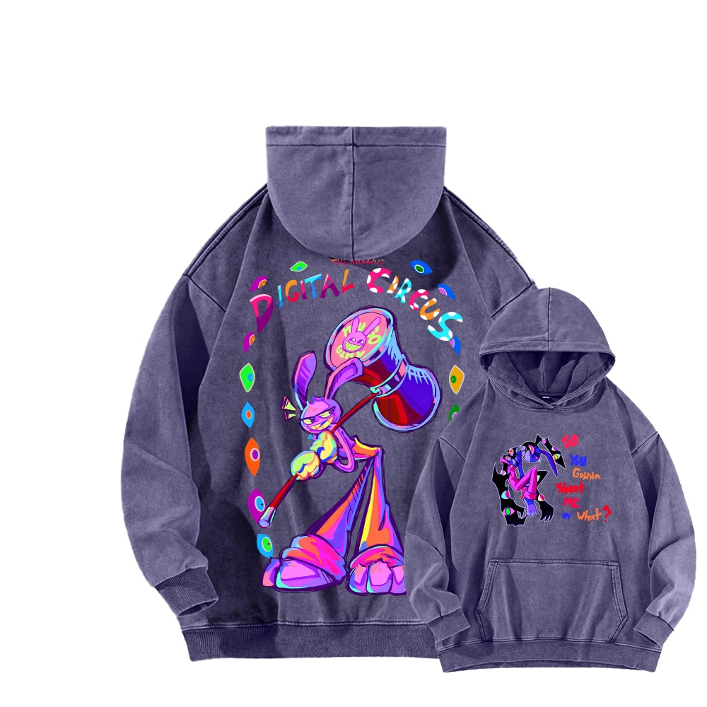 The Amazing Digital Circus circus Unisex Washed Hoodie 2601000777