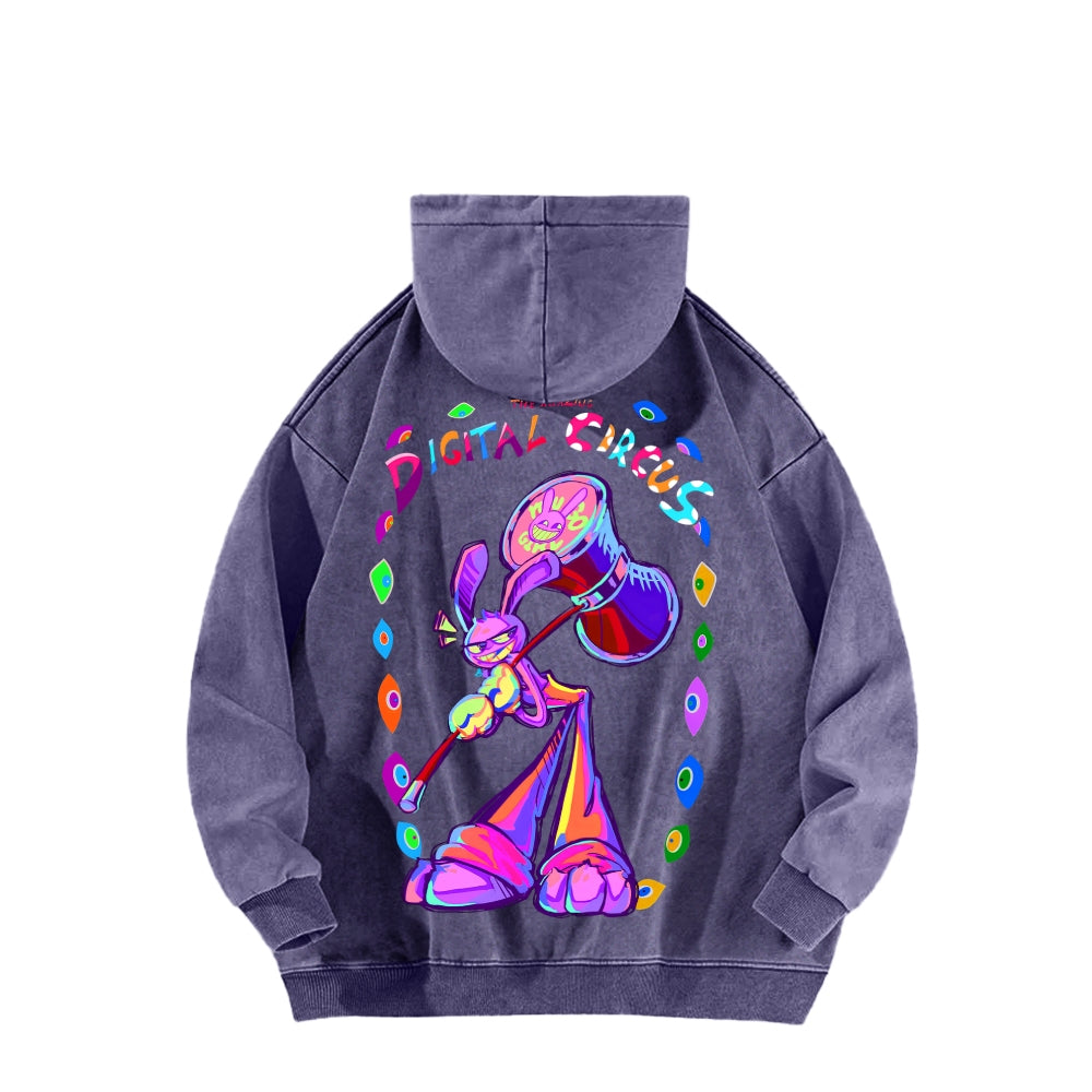 The Amazing Digital Circus circus Unisex Washed Hoodie 2601000777