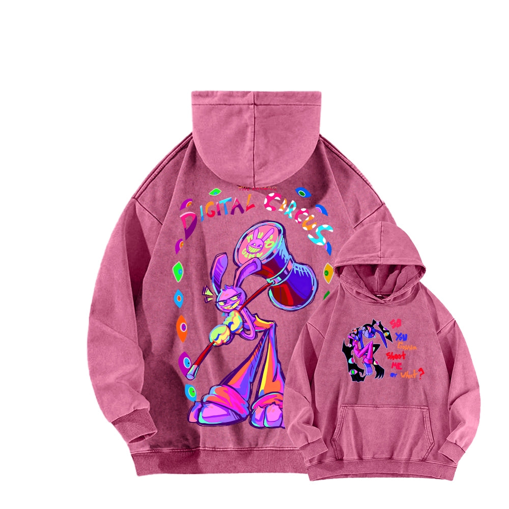 The Amazing Digital Circus circus Unisex Washed Hoodie 2601000777