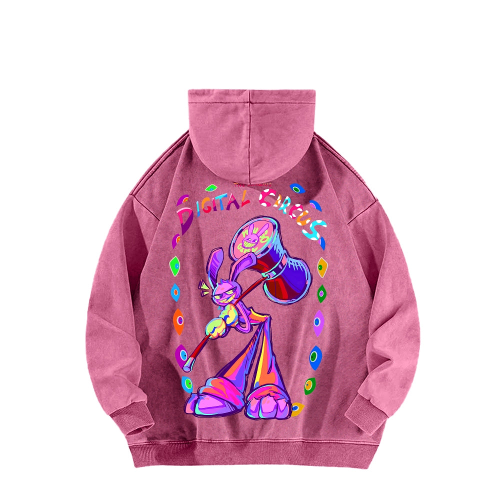 The Amazing Digital Circus circus Unisex Washed Hoodie 2601000777