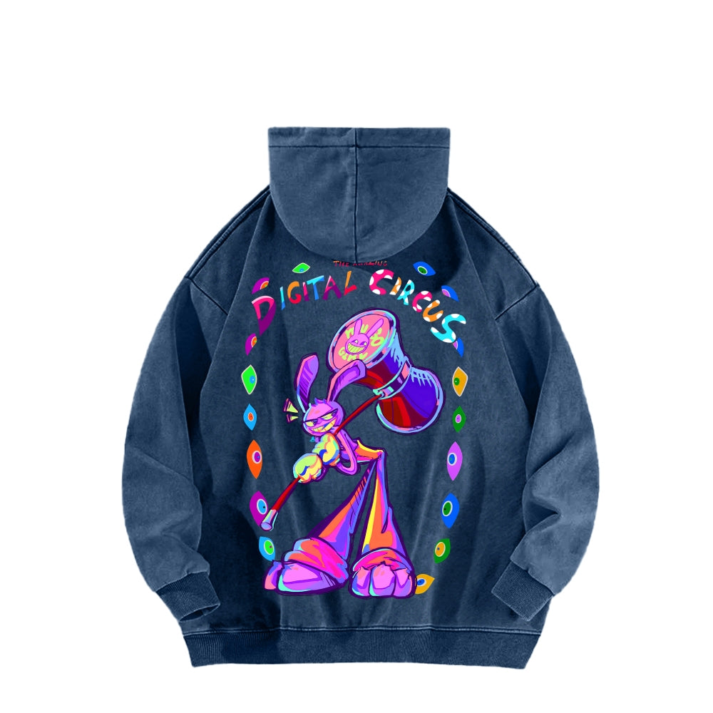 The Amazing Digital Circus circus Unisex Washed Hoodie 2601000777