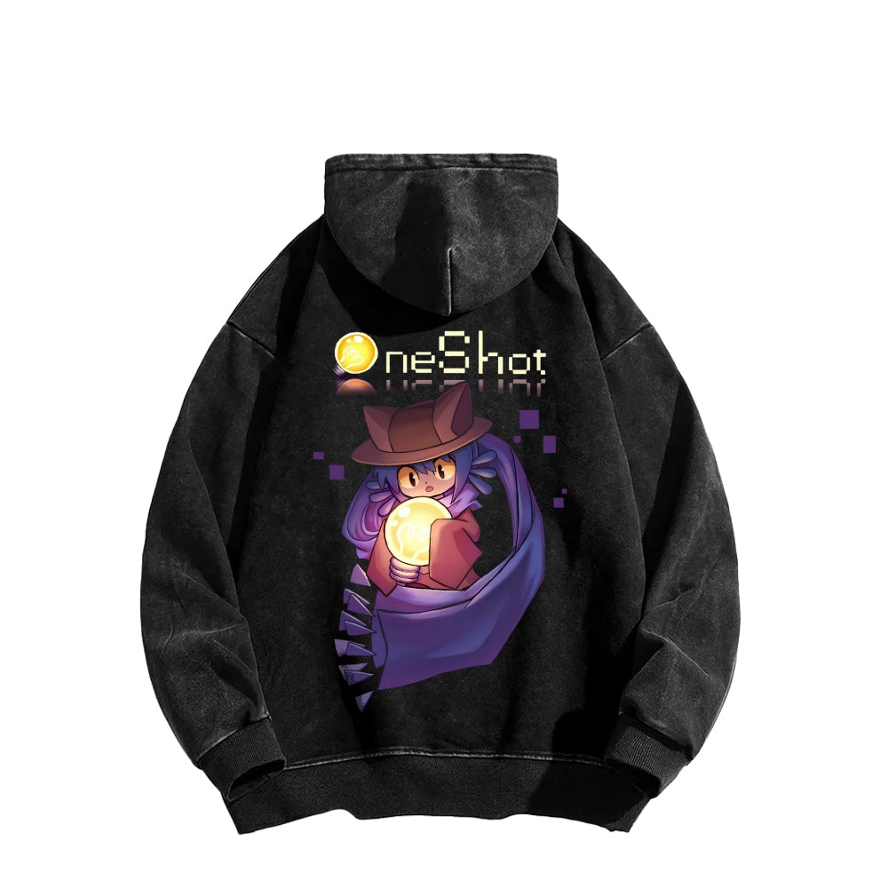 oneshot Unisex Washed Hoodie 2601001099