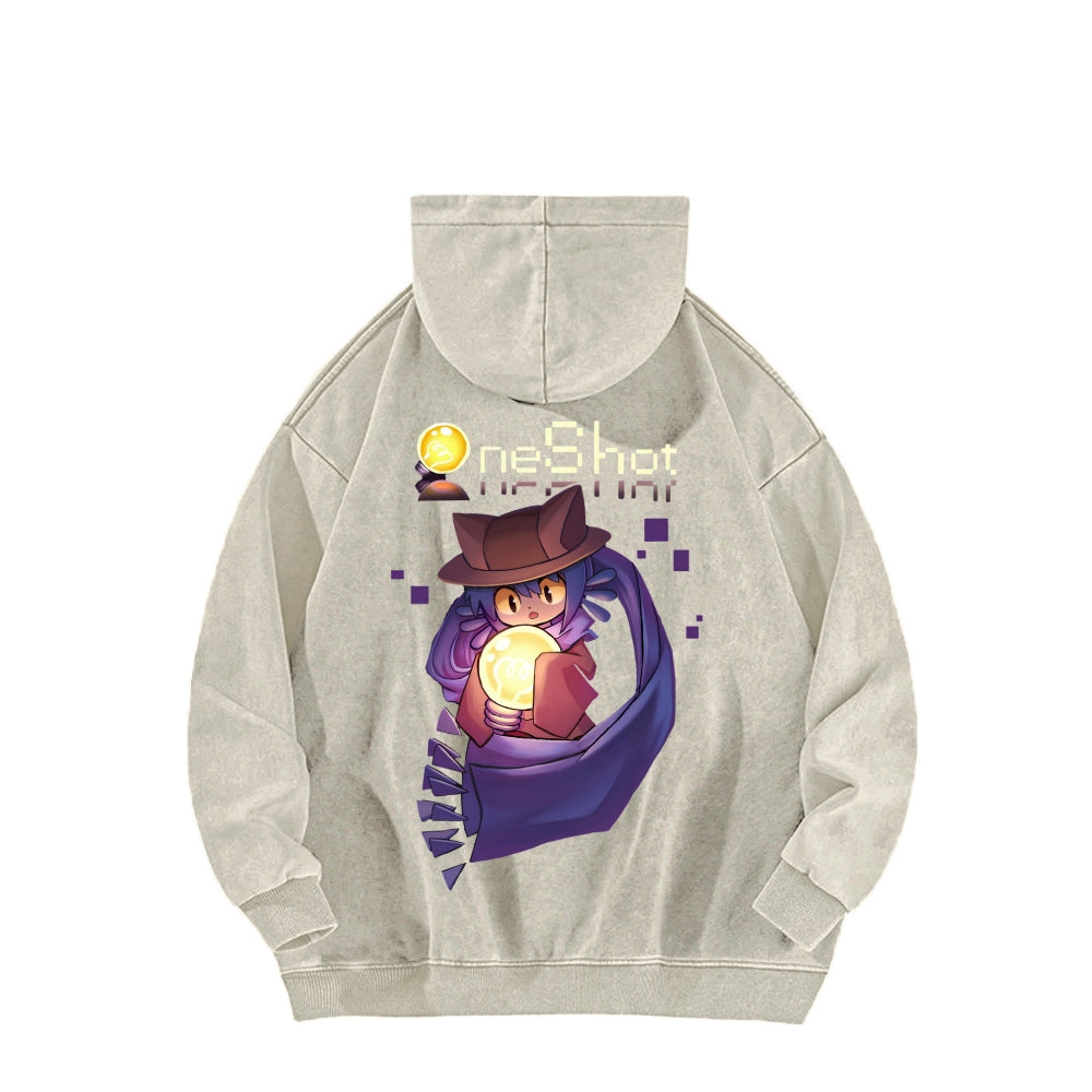 oneshot Unisex Washed Hoodie 2601001099