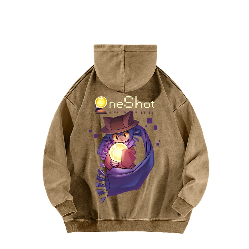 oneshot Unisex Washed Hoodie 2601001099