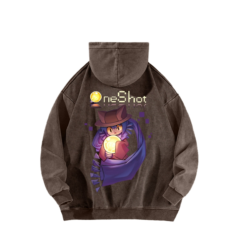 oneshot Unisex Washed Hoodie 2601001099