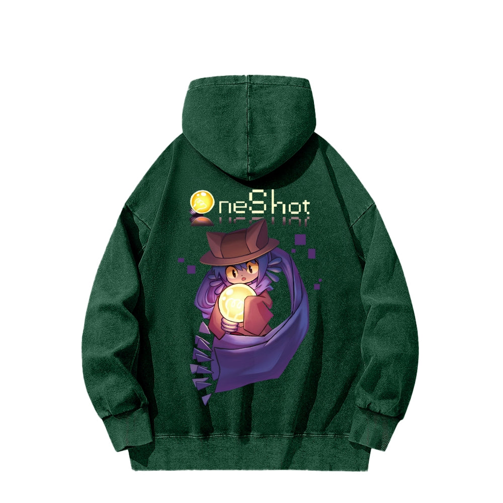 oneshot Unisex Washed Hoodie 2601001099