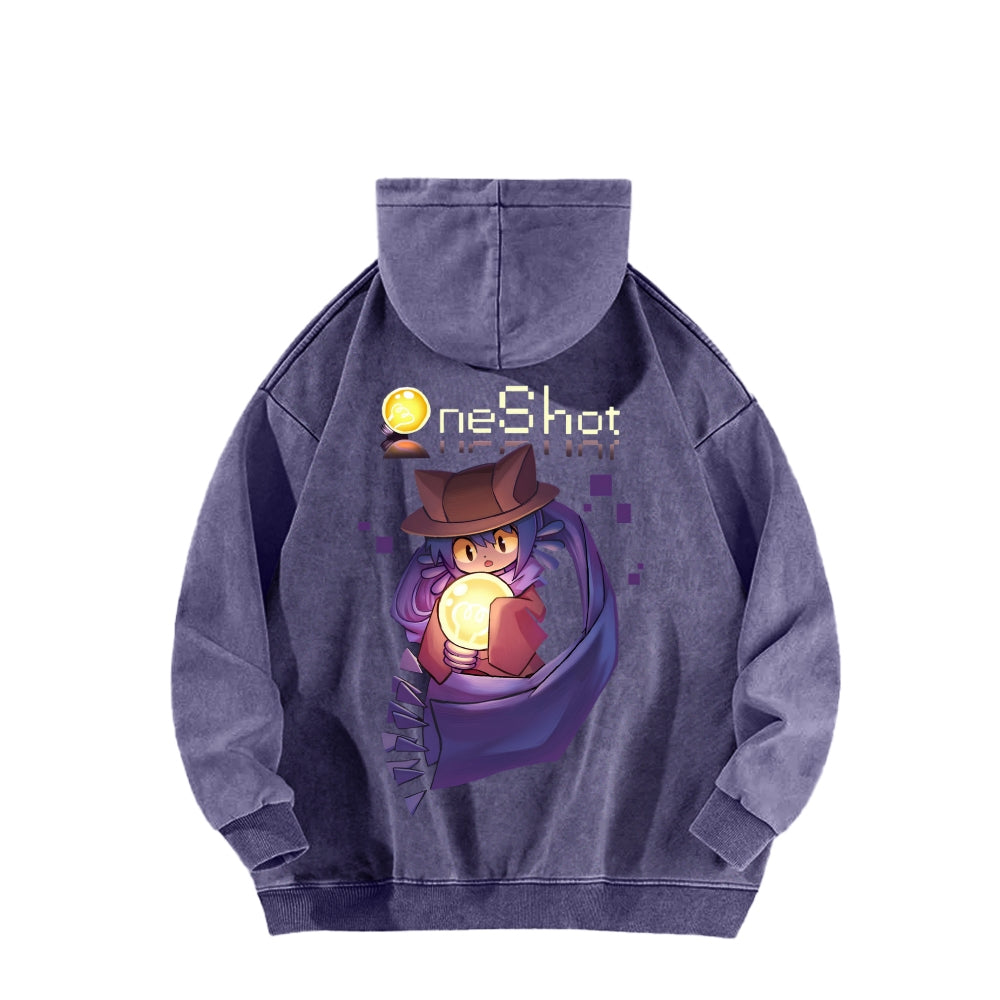 oneshot Unisex Washed Hoodie 2601001099