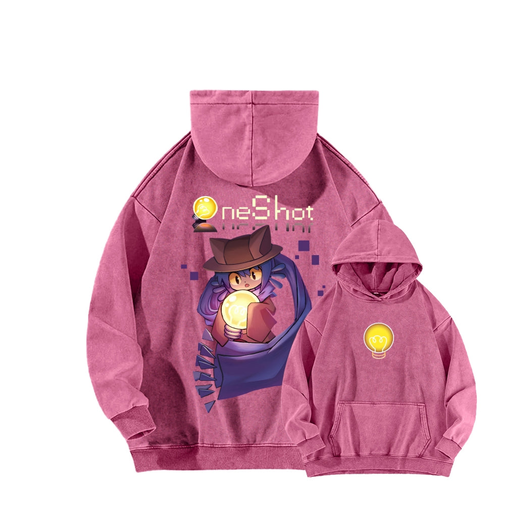 oneshot Unisex Washed Hoodie 2601001099