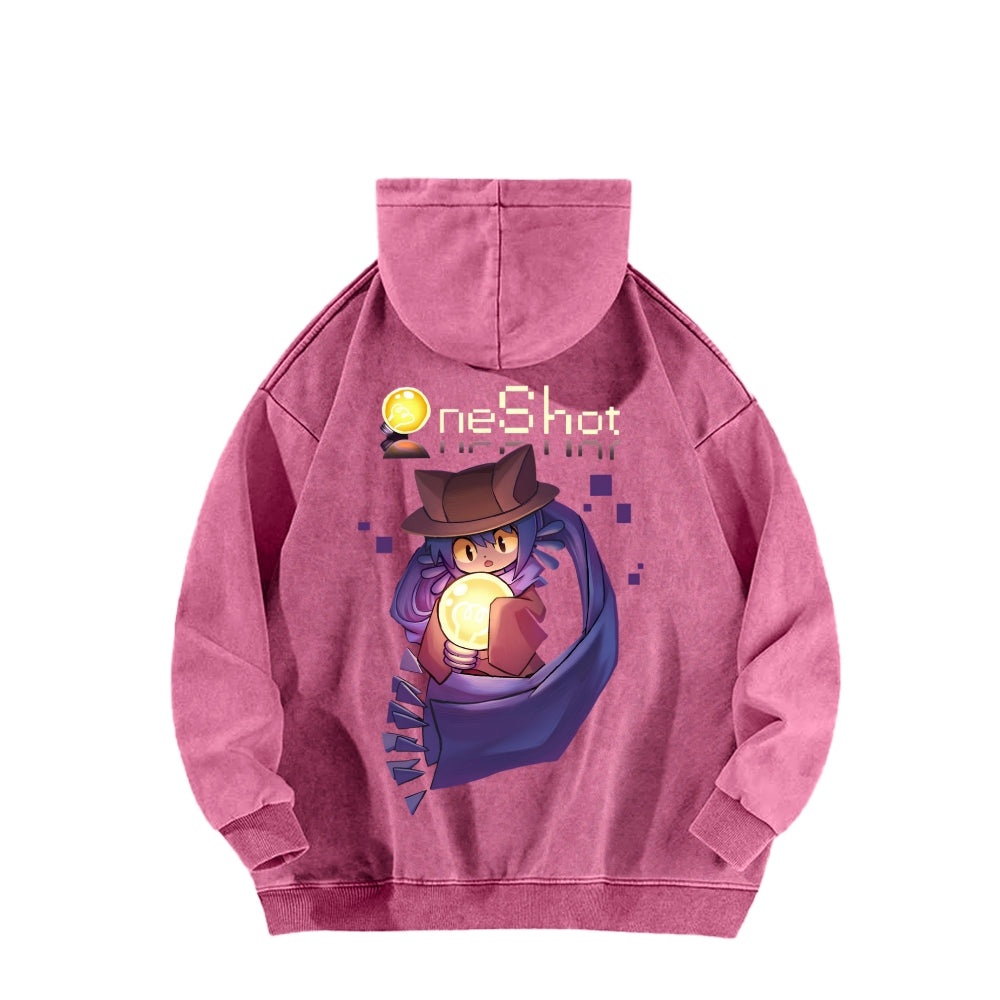 oneshot Unisex Washed Hoodie 2601001099