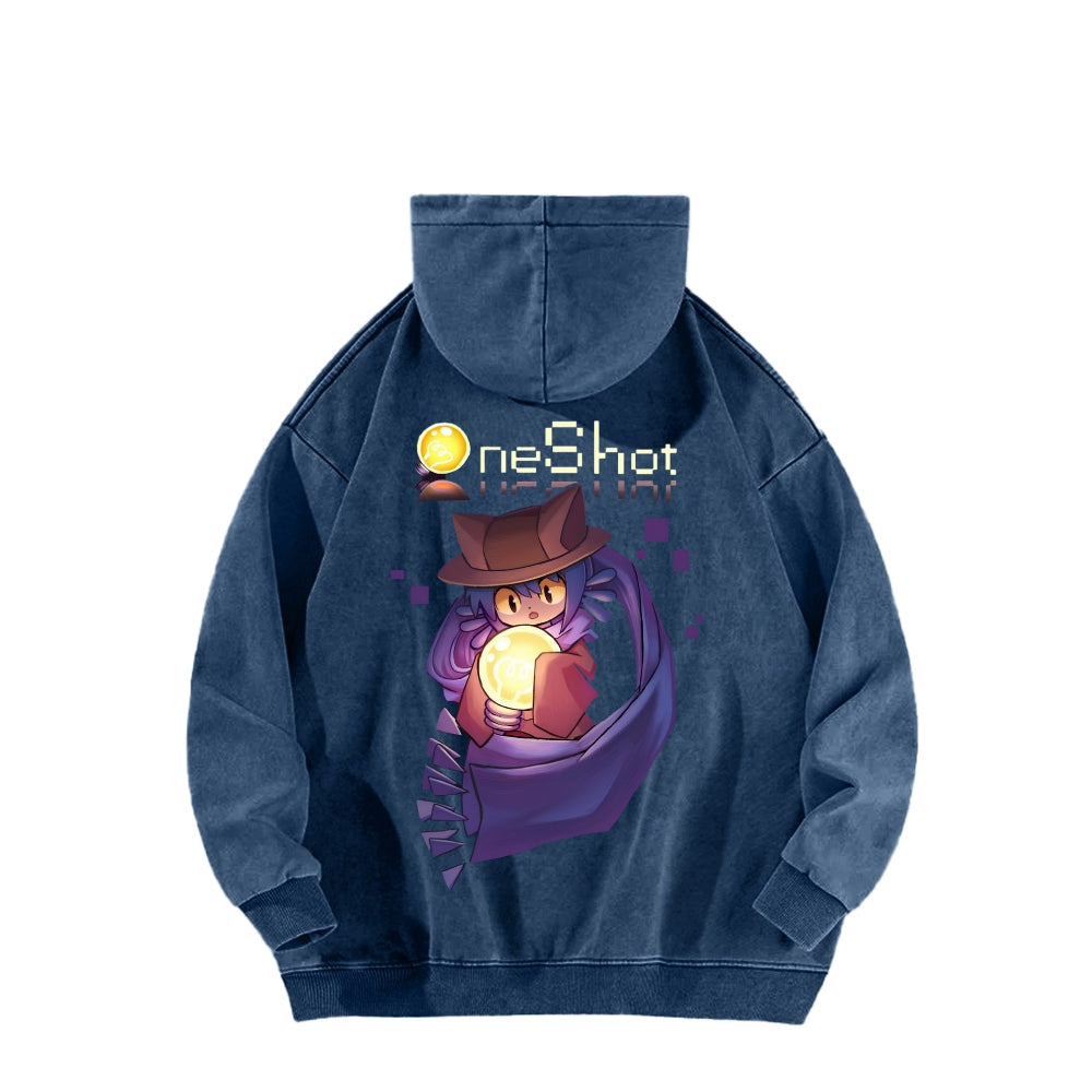 oneshot Unisex Washed Hoodie 2601001099