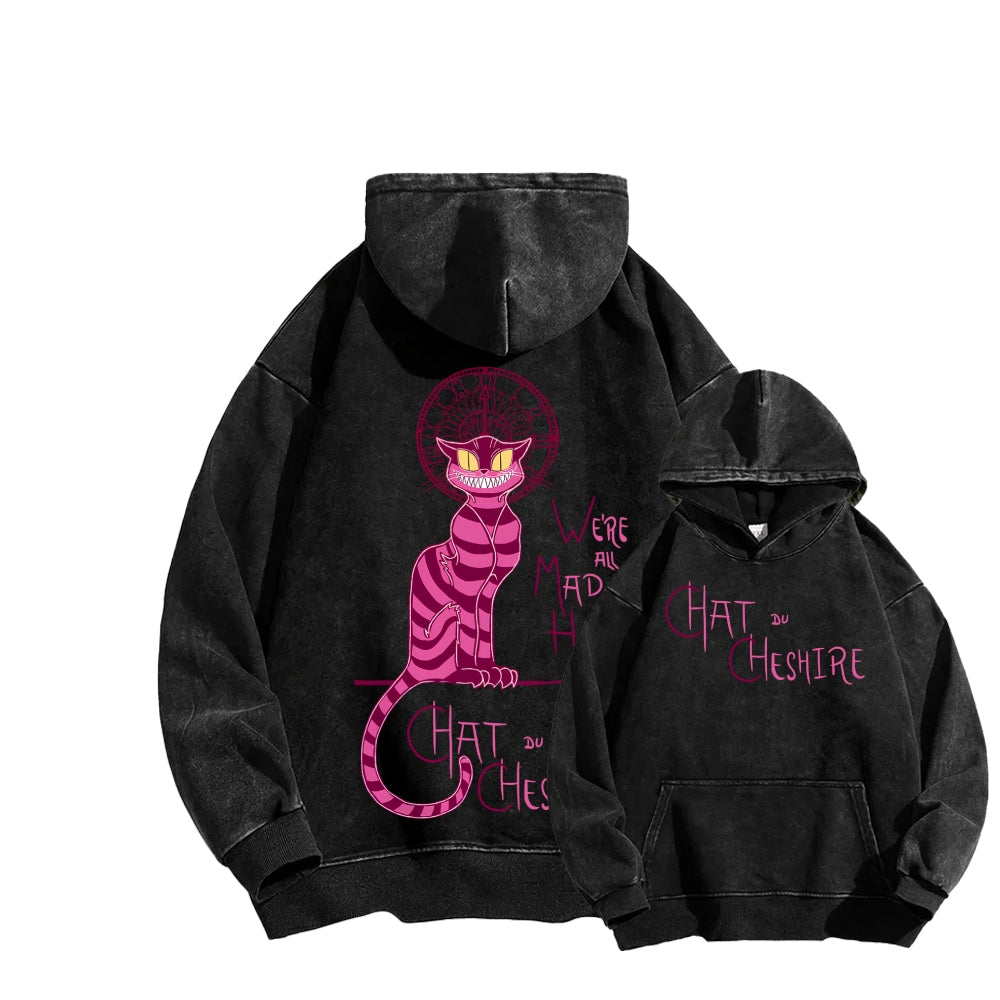 Alice Unisex Washed Hoodie 2601002132