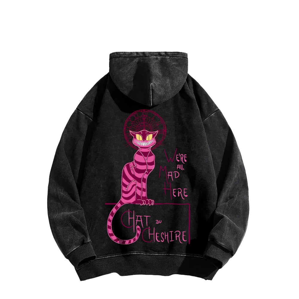 Alice Unisex Washed Hoodie 2601002132