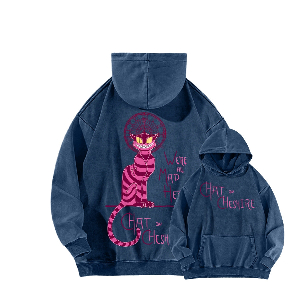 Alice Unisex Washed Hoodie 2601002132