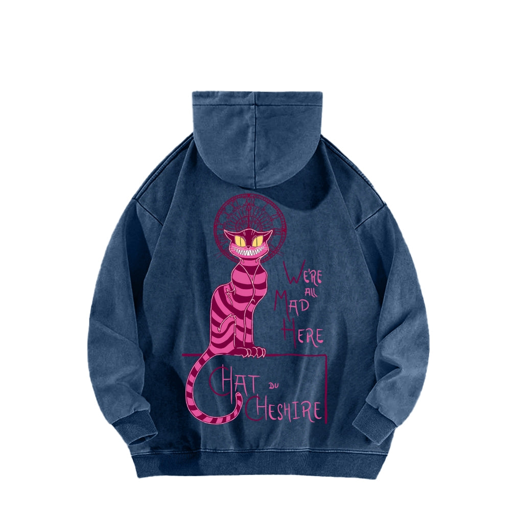 Alice Unisex Washed Hoodie 2601002132