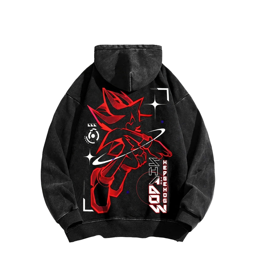 Sonic Unisex Washed Hoodie 2601002183