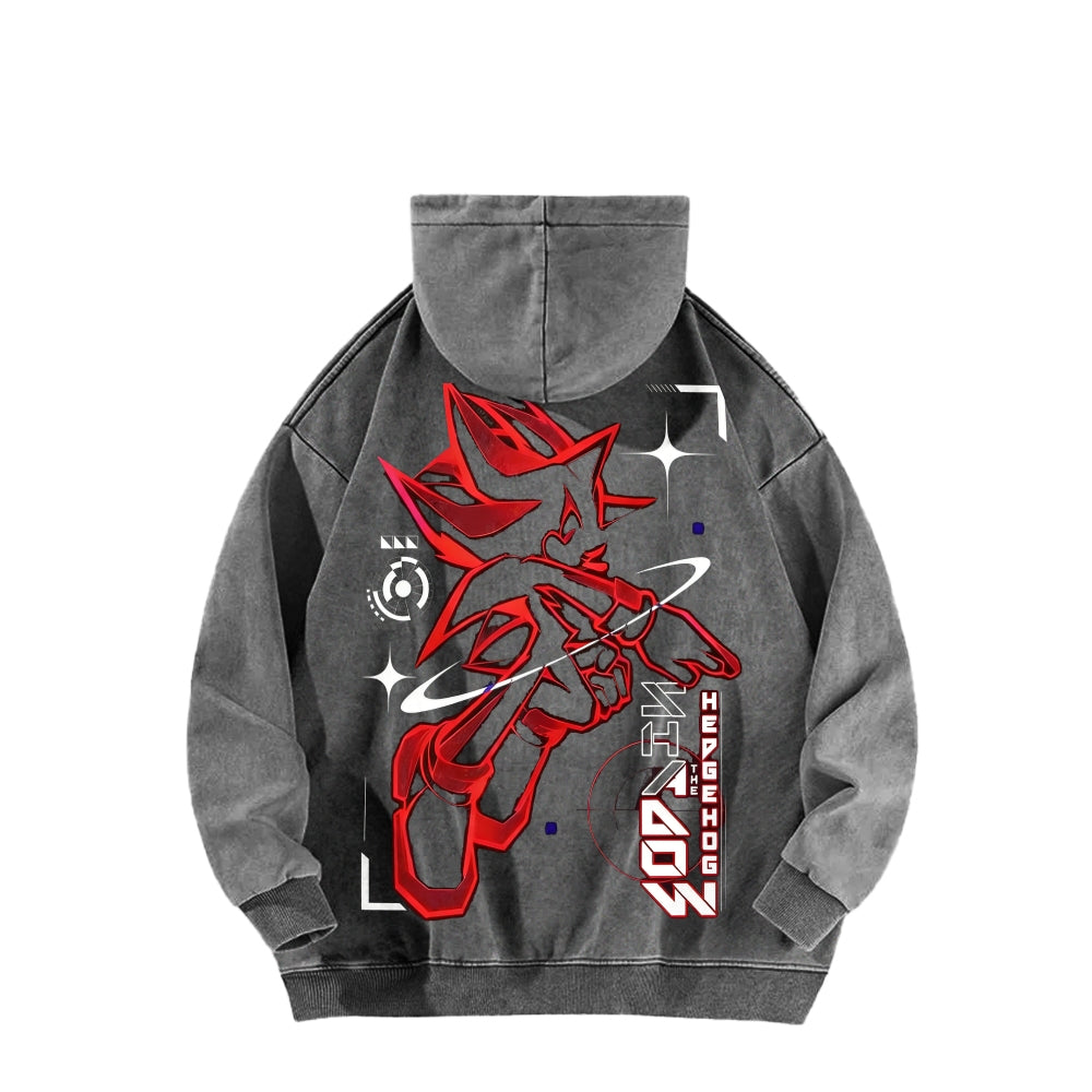 Sonic Unisex Washed Hoodie 2601002183