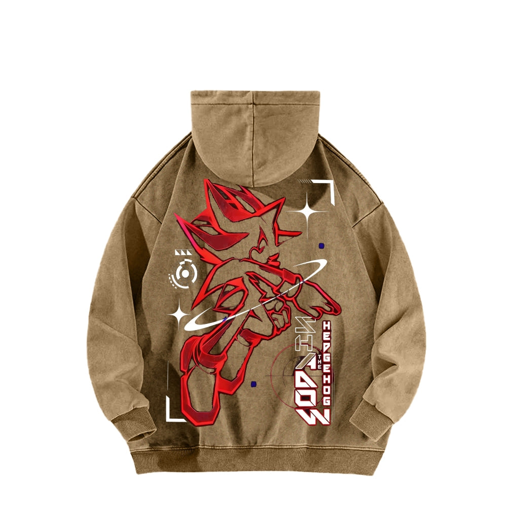 Sonic Unisex Washed Hoodie 2601002183
