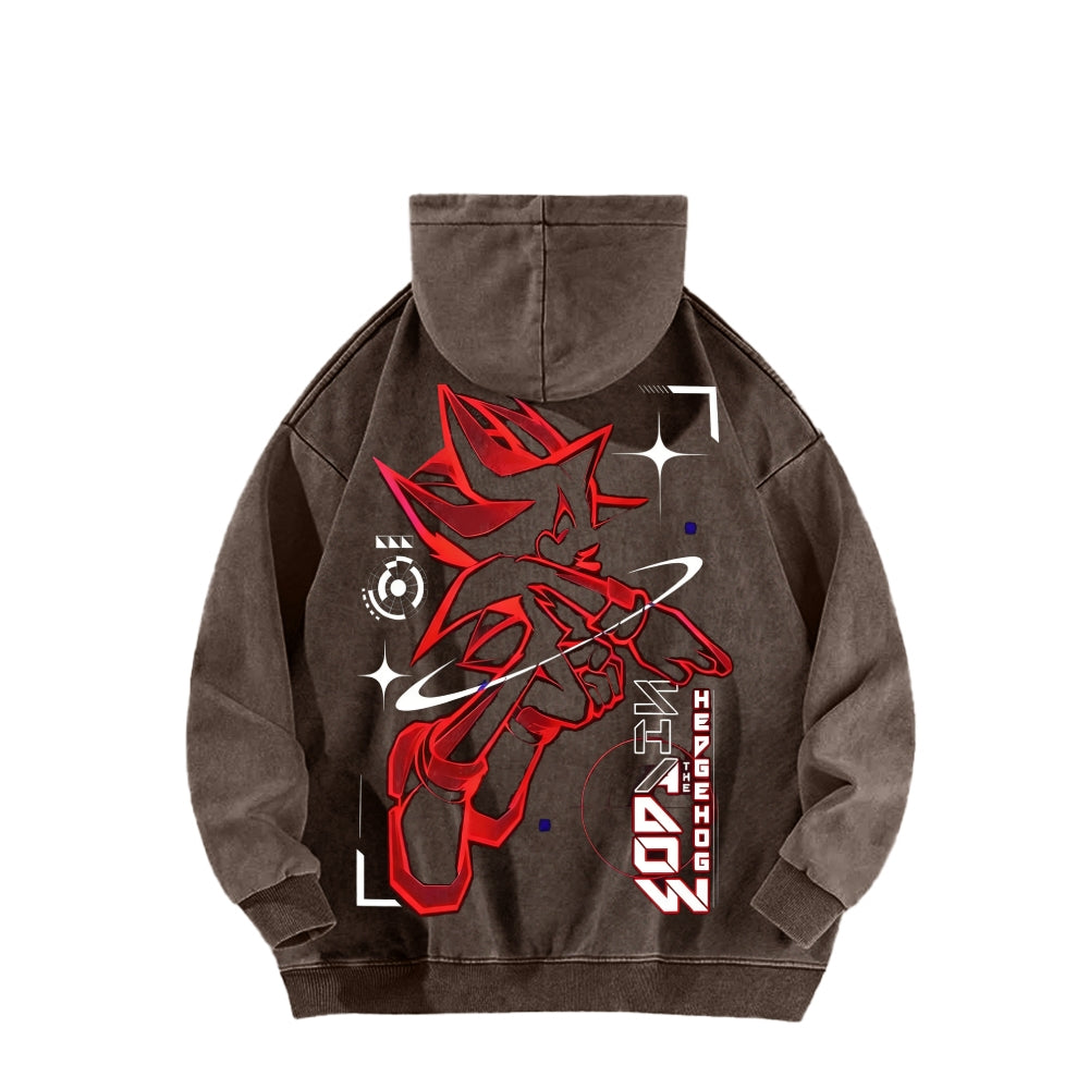 Sonic Unisex Washed Hoodie 2601002183