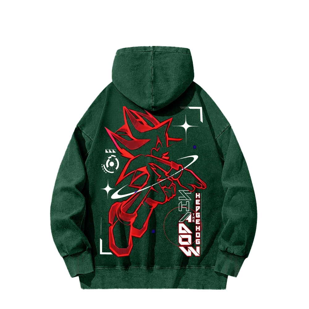 Sonic Unisex Washed Hoodie 2601002183