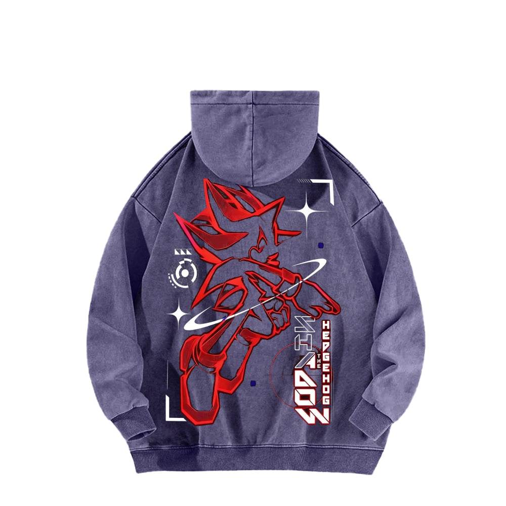 Sonic Unisex Washed Hoodie 2601002183