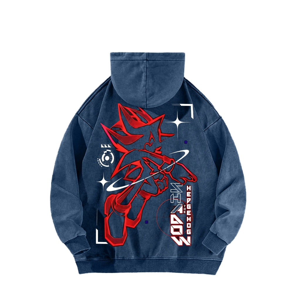 Sonic Unisex Washed Hoodie 2601002183