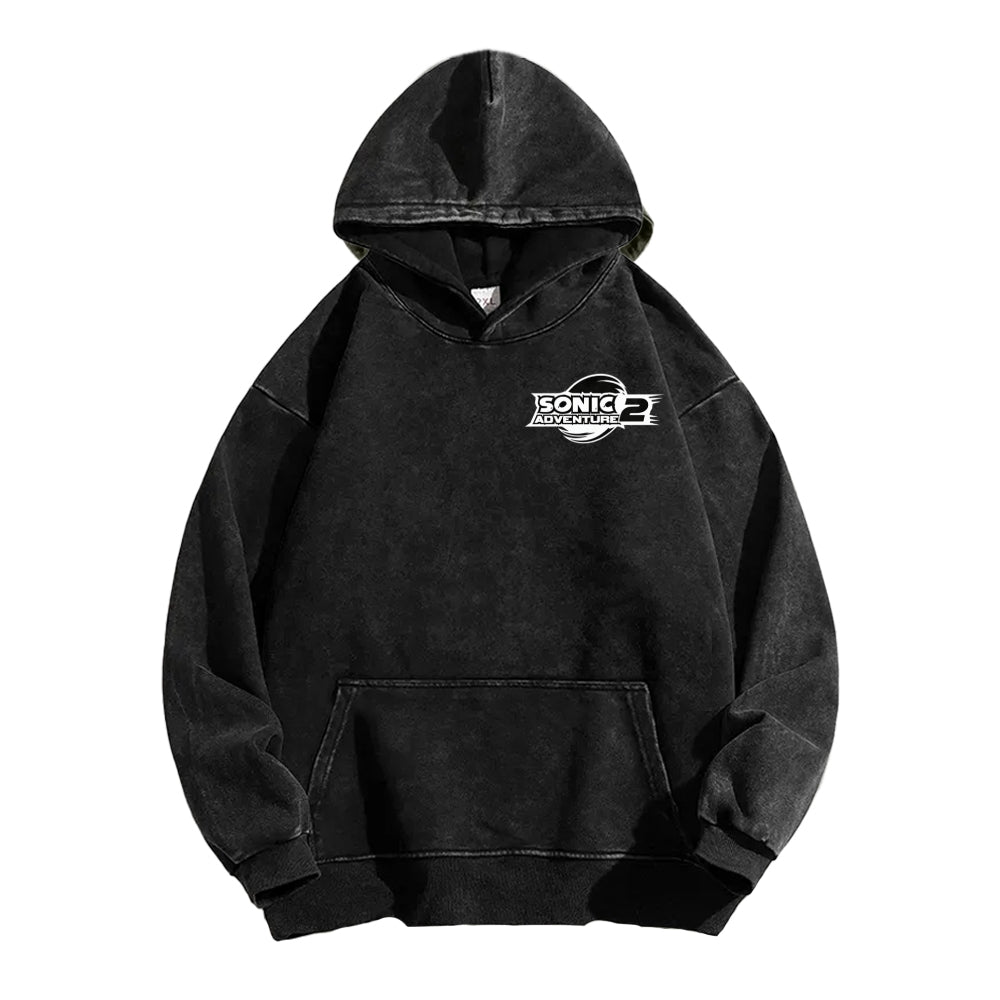 Sonic Unisex Washed Hoodie 2601002730