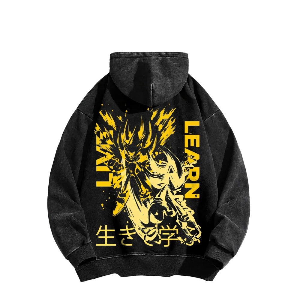 Sonic Unisex Washed Hoodie 2601002730