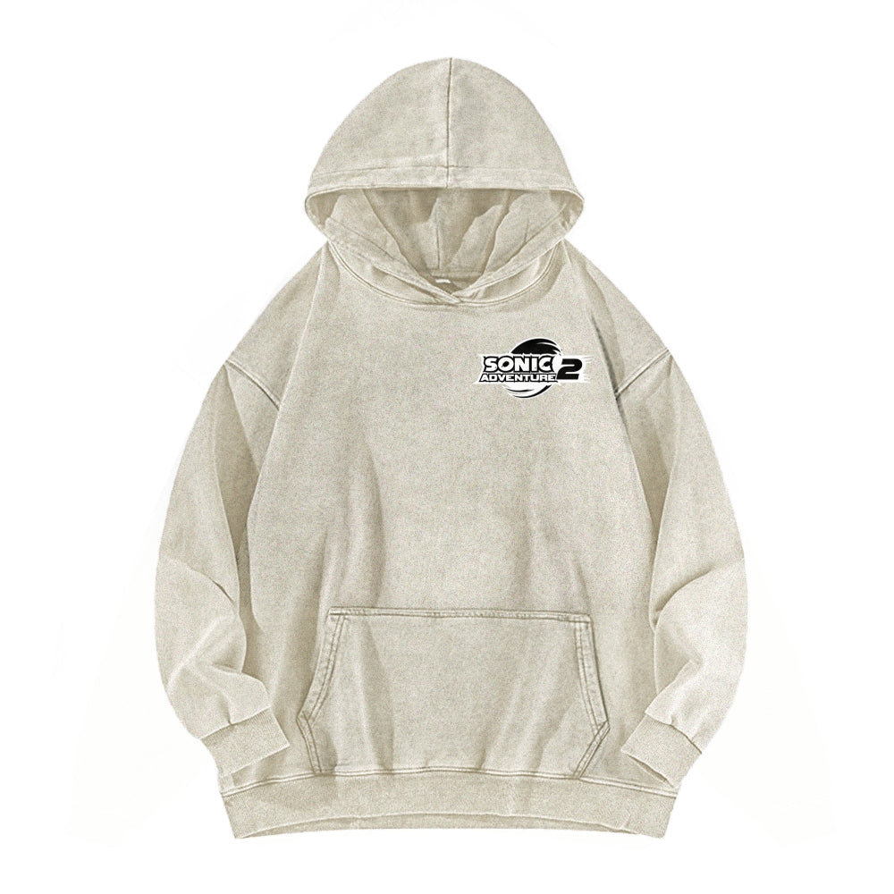 Sonic Unisex Washed Hoodie 2601002730